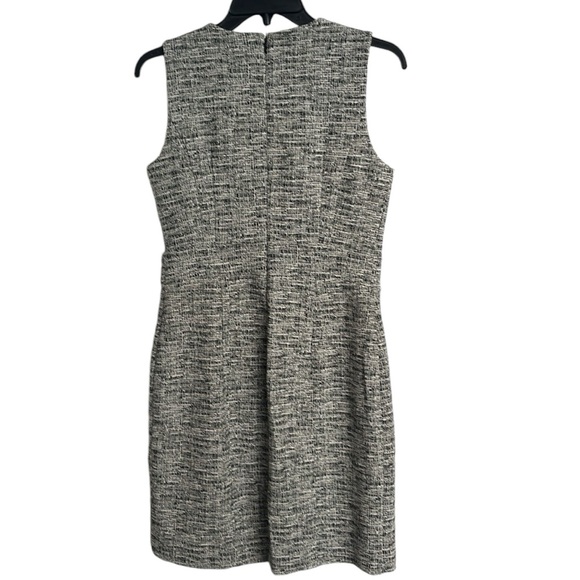 Ann Taylor Plaid Tweed Belted Wrap Dress Size 4P - Picture 6 of 11